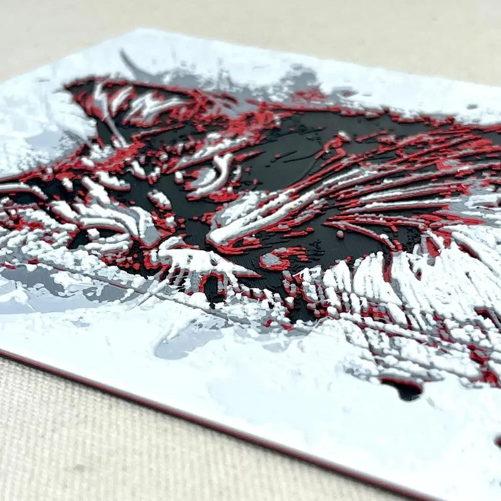 Cat Wall Art, Modern Abstract Drip Painting Style Wall Art, Cat Lover